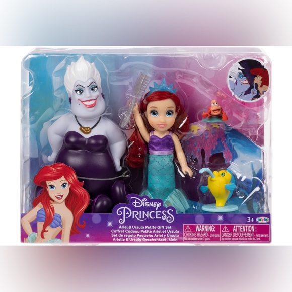 Disney Princess 6-Inch Fashion Doll Gift Set The Little Mermaid Ariel, Ages 3+ - Picture 1 of 2